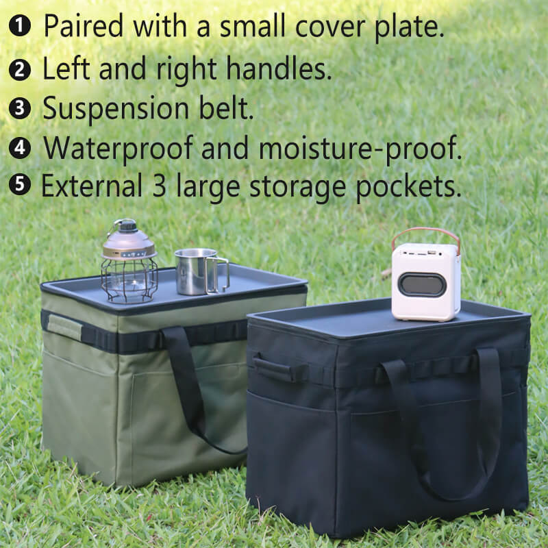 LINEVI Outdoor Packaging bags of Textile Folding Camping Storage Box