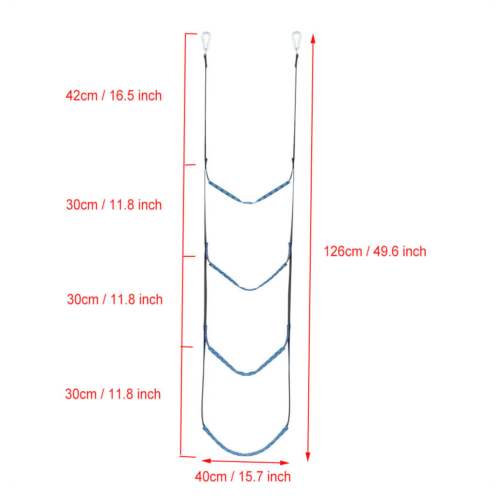 LINEVI Boat Rope Ladders - Durable, Versatile, and Supporting up to 200kg