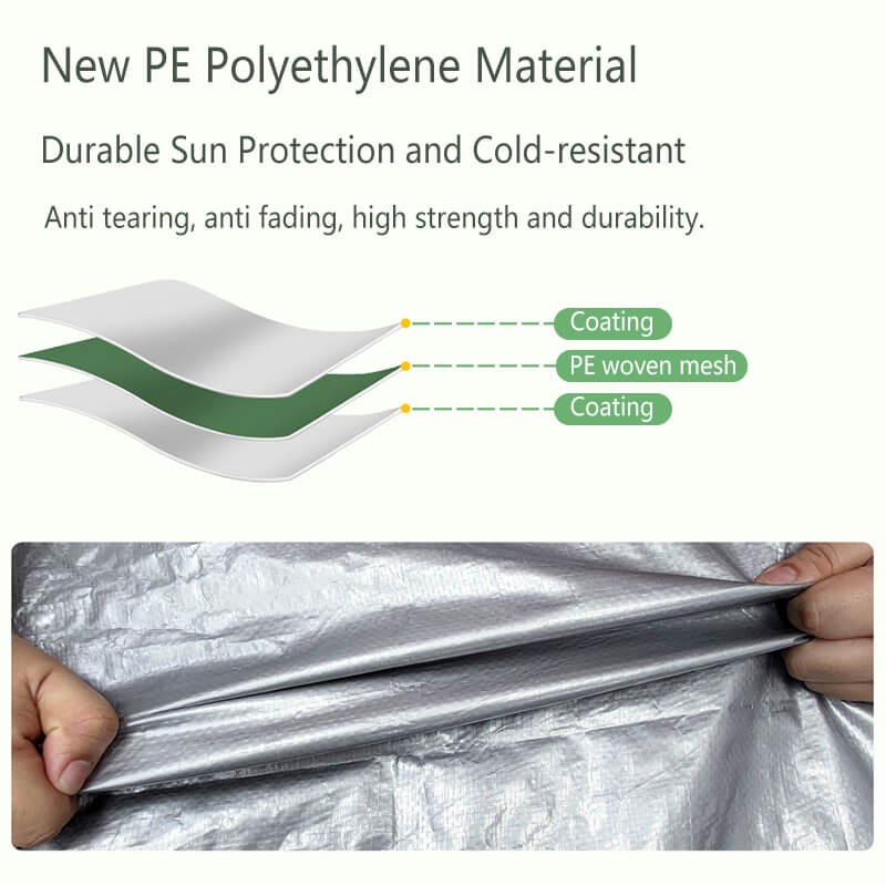 LINEVI Tarp Outdoor Moisture-proof Mat Picnic Mat Blanket Tarpaulins PU5000+