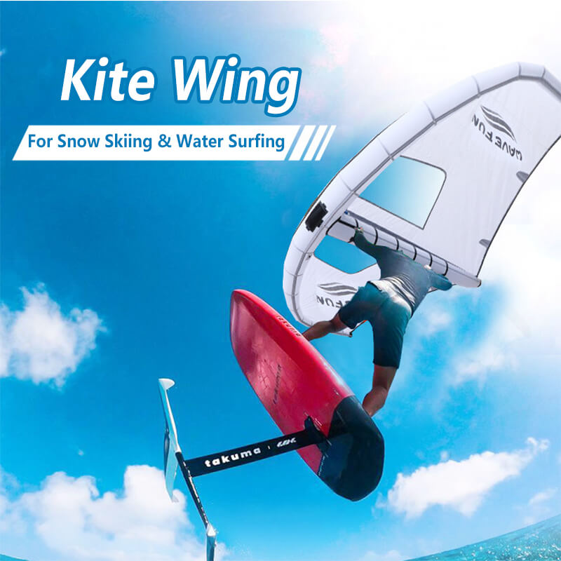LINEVI Sails for Ski Sailing, Inflatable Kite Wing