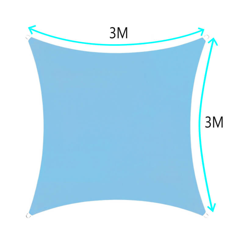 LINEVI Shade Sails Outdoor Blinds of Textile - Rectangle