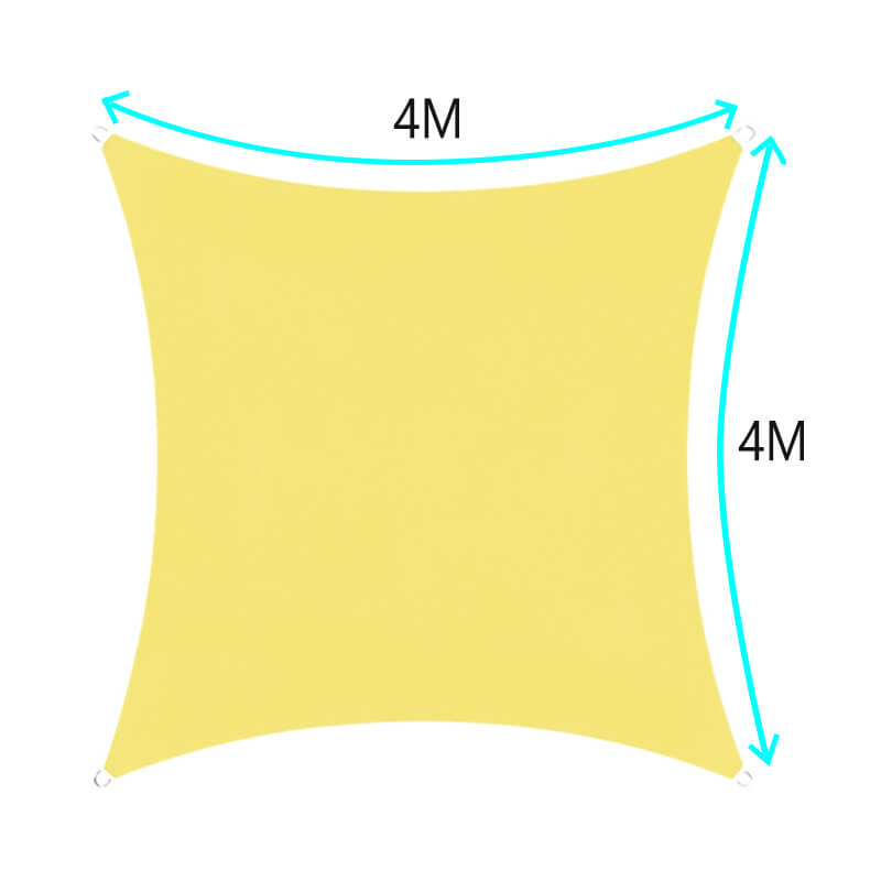 LINEVI Shade Sails Outdoor Blinds of Textile - Rectangle